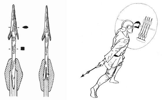 примерно так их надо швырять